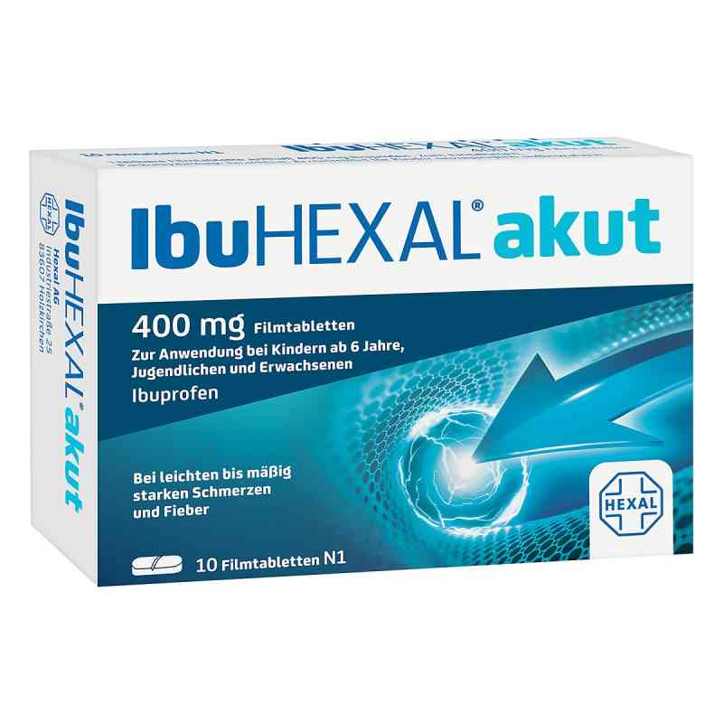 IbuHEXAL® akut 400 mg Filmtabletten 10 stk von Hexal AG PZN 00068966