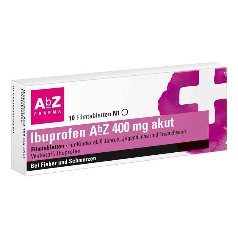 Ibuprofen AbZ 400 mg akut 10 stk von AbZ Pharma GmbH PZN 11722831