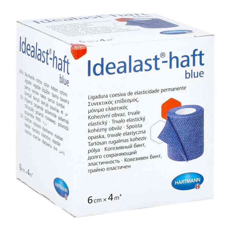 Idealast-haft color Binde 6 cmx4 m blau 1 stk von PAUL HARTMANN AG PZN 10109382