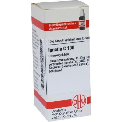 Ignatia C100 Globuli 10 g von DHU-Arzneimittel GmbH & Co. KG PZN 07457346