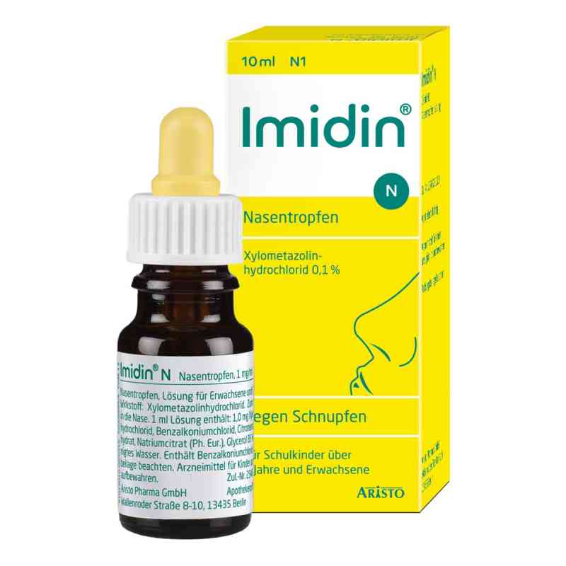 Imidin N Nasentropfen 10 ml von Aristo Pharma GmbH PZN 06876495
