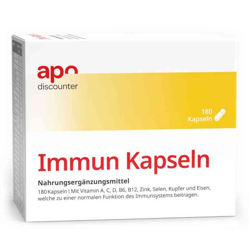 Immun Kapseln von apodiscounter 180 stk von apo.com Group GmbH PZN 16498812