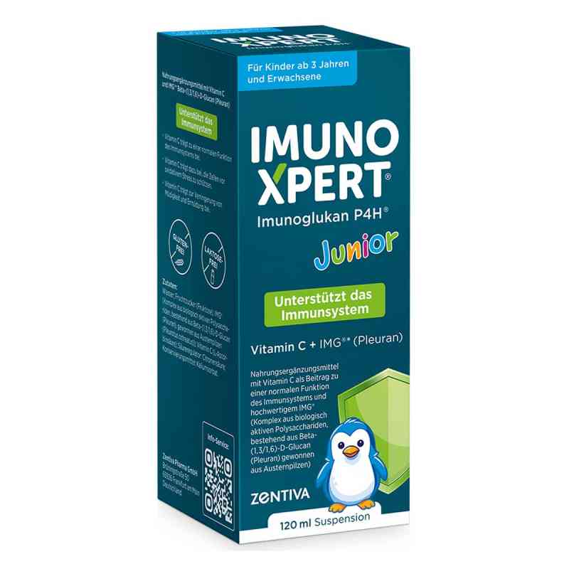 ImunoXpert Junior 120 ml Susp Vit.C + Beta-Glucan 120 ml von Zentiva Pharma GmbH PZN 20368558