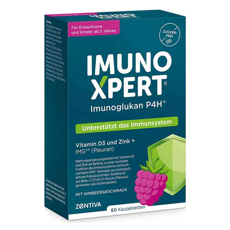 ImunoXpert® Kautabletten mit Zink, Vitamin D3 und IMG® 30 stk von Zentiva Pharma GmbH PZN 20368481