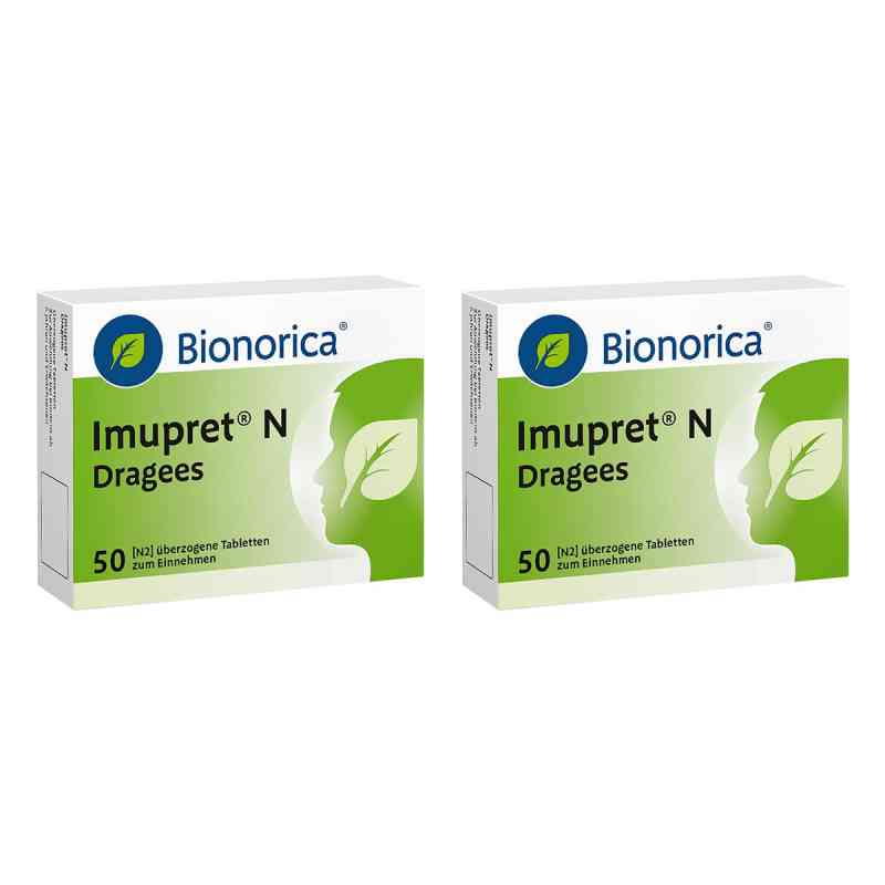 Imupret N Dragees 2x50 stk von Bionorica SE PZN 08106320