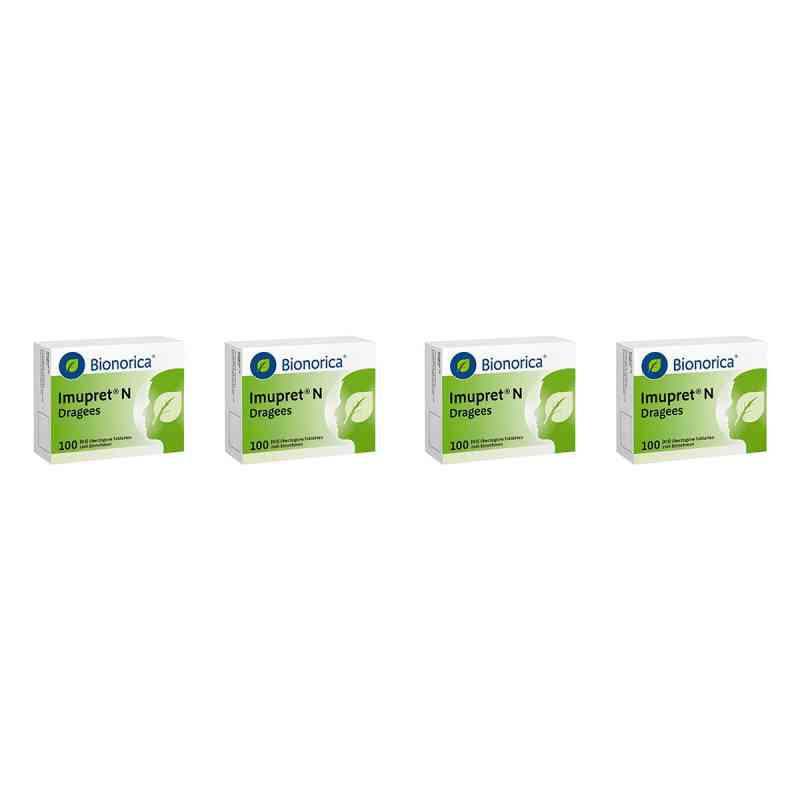 Imupret N Dragees 4x100 stk von Bionorica SE PZN 08106325