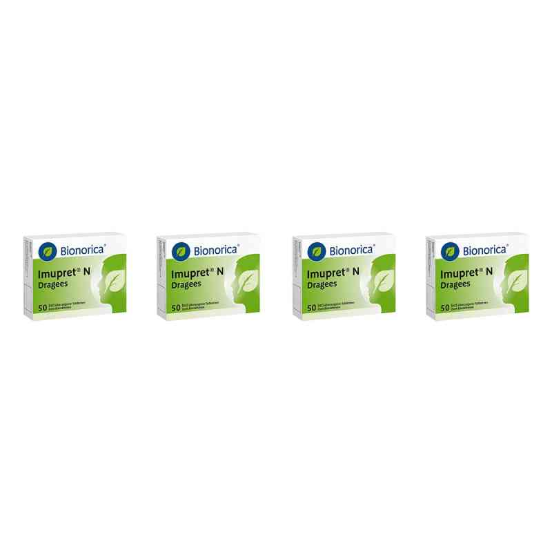 Imupret N Dragees 4x50 stk von Bionorica SE PZN 08106322