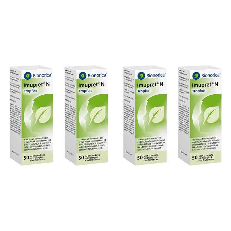 Imupret N Tropfen 4x50 ml von Bionorica SE PZN 08106352