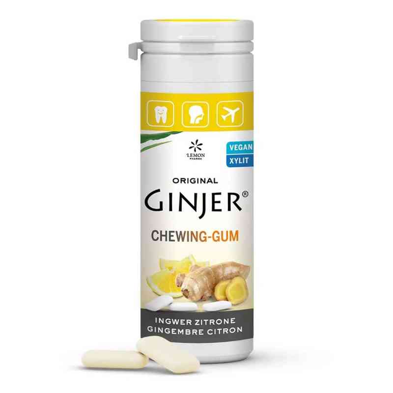 Ingwer Ginjer Kaugummi Zitrone 30 g von Hager Pharma GmbH PZN 13974672