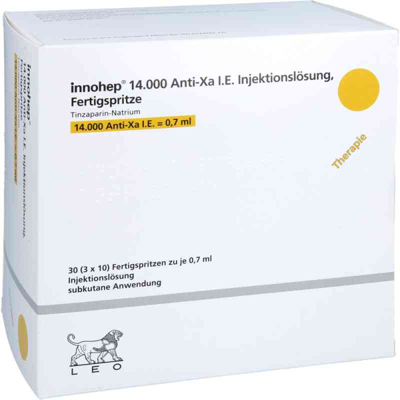 Innohep 14.000 Anti-xa I.e./0,7 Ml iniecto -lsg.i.e.fs 30 stk von Orifarm GmbH PZN 18074186