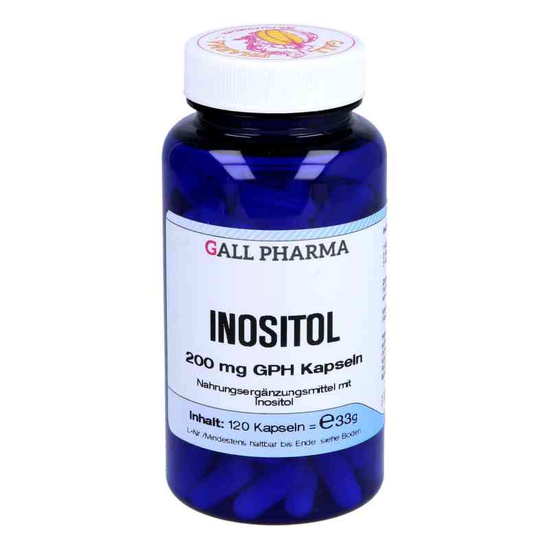 Inositol 200 mg Gph Kapseln 120 stk von Hecht-Pharma GmbH PZN 03378288