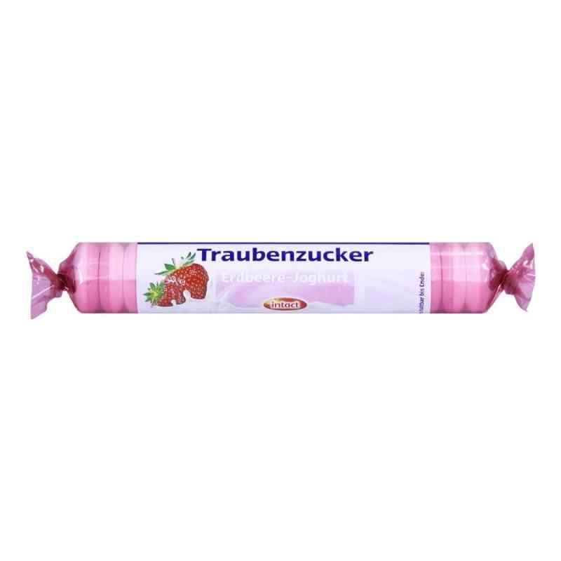 Intact Traubenzucker Erdbeere Joghurt Rolle 40 g von sanotact GmbH PZN 10299833