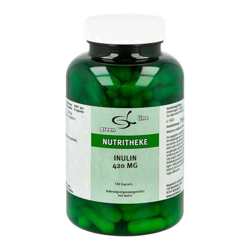 Inulin 420 mg Kapseln 180 stk von 11 A Nutritheke GmbH PZN 10714841