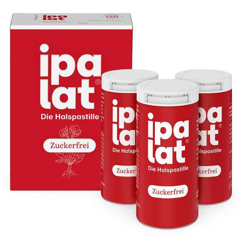 Ipalat® Halspastillen Zuckerfrei 120 stk von Dr. Pfleger Arzneimittel GmbH PZN 16395851