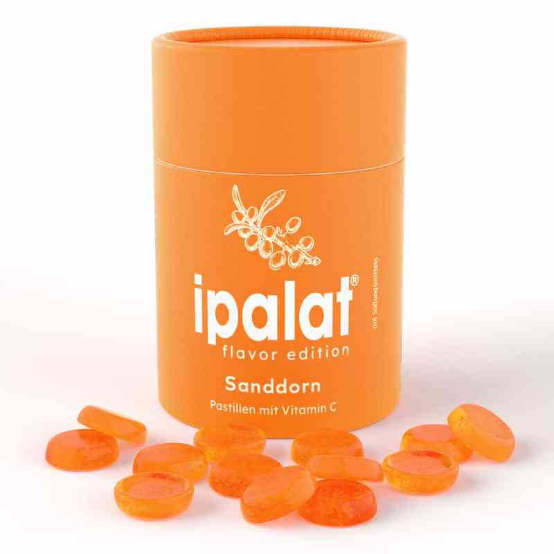 Ipalat Pastillen Flavor Edition Sanddorn 40 stk von Dr. Pfleger Arzneimittel GmbH PZN 17469037