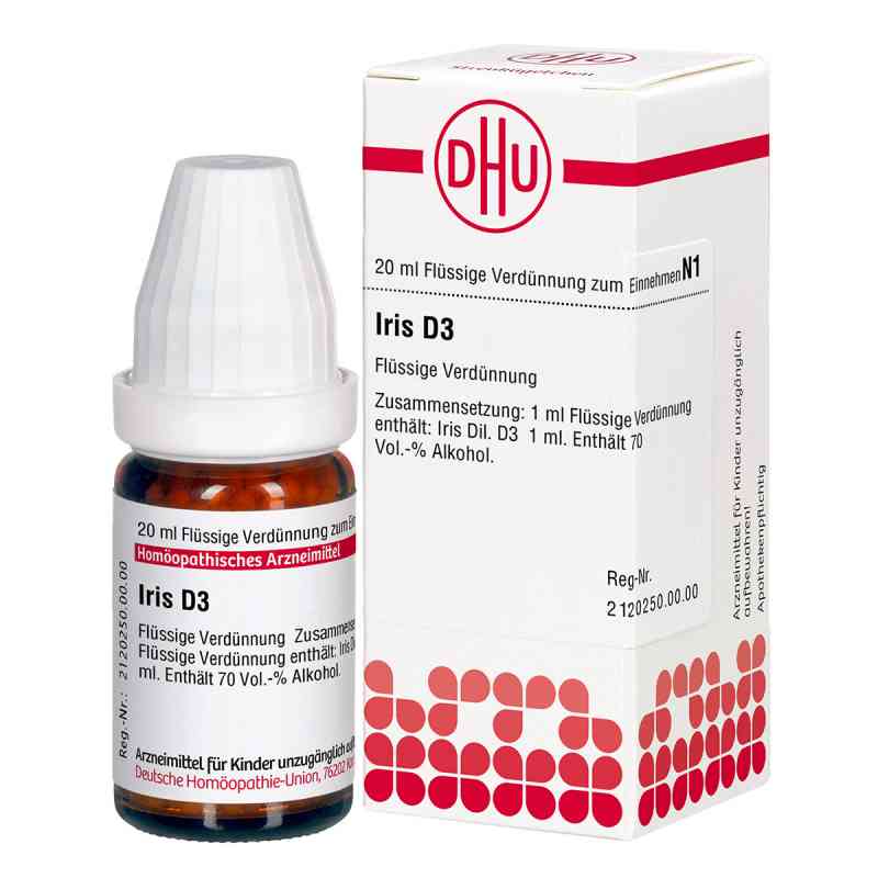 Iris D3 Dilution 20 ml von DHU-Arzneimittel GmbH & Co. KG PZN 02102727
