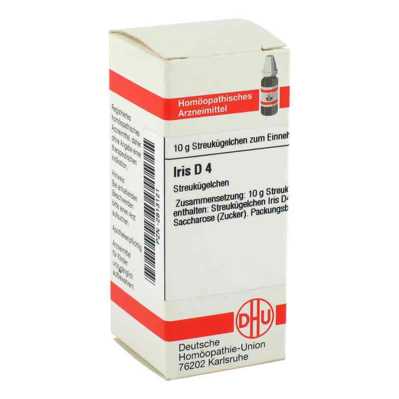 Iris D4 Globuli 10 g von DHU-Arzneimittel GmbH & Co. KG PZN 02813121