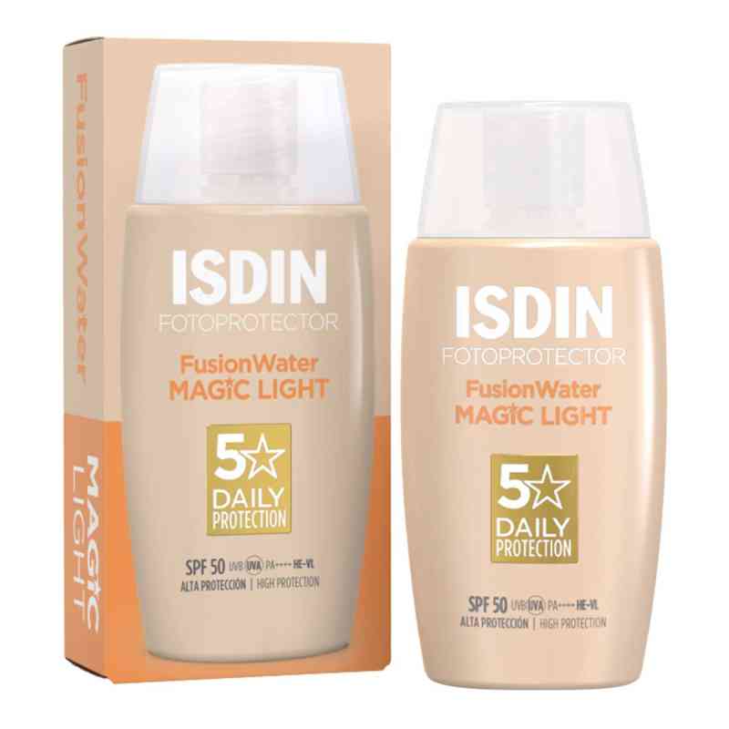 ISDIN Fotoprotector Fusion Water Color Light LSF 50 50 ml von ISDIN GmbH PZN 17618388