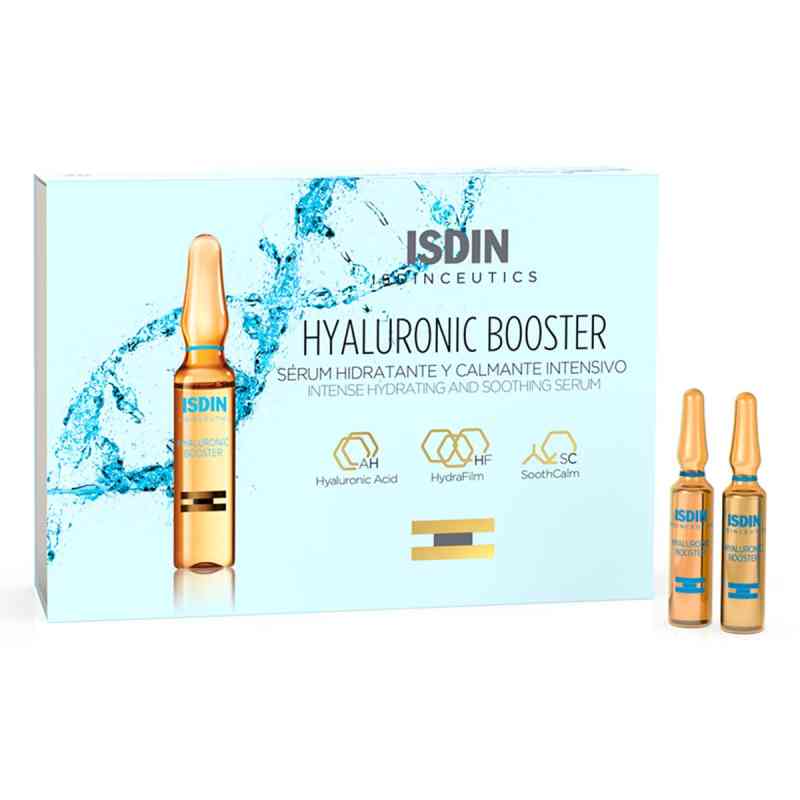 Isdin Isdinceutics Hyaluronic Booster Ampullen 10X2 ml von ISDIN GmbH PZN 16355923