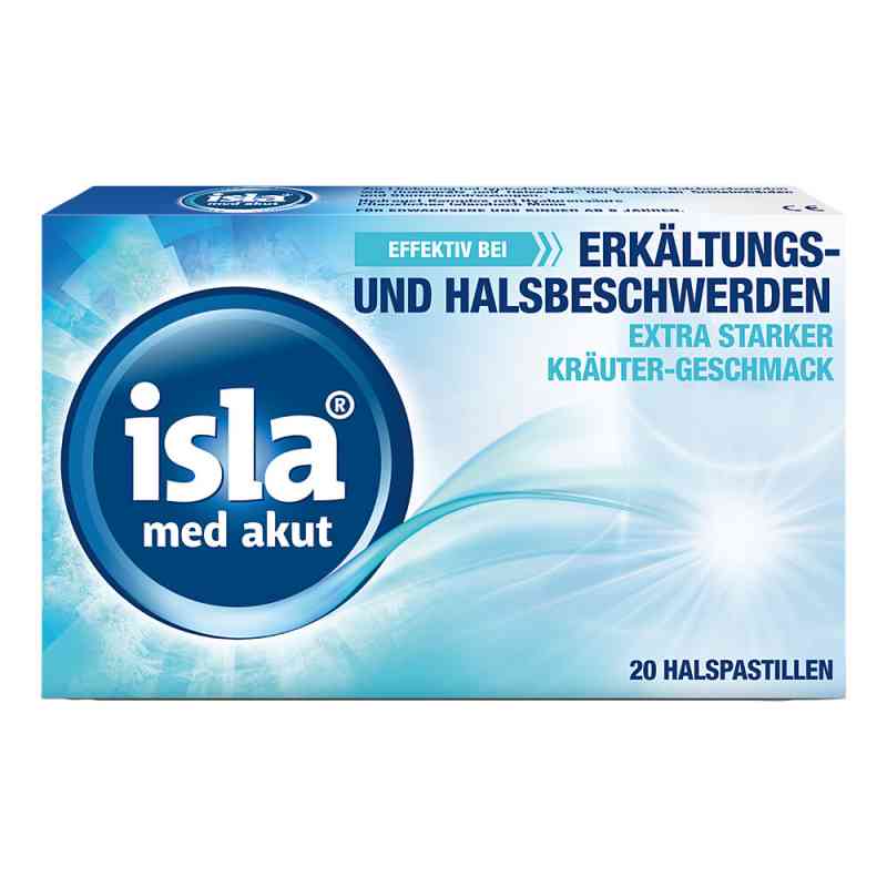 isla med akut Halspastillen bei Halsschmerzen und Erkältung  20 stk von Engelhard Arzneimittel GmbH & Co.KG PZN 14168921