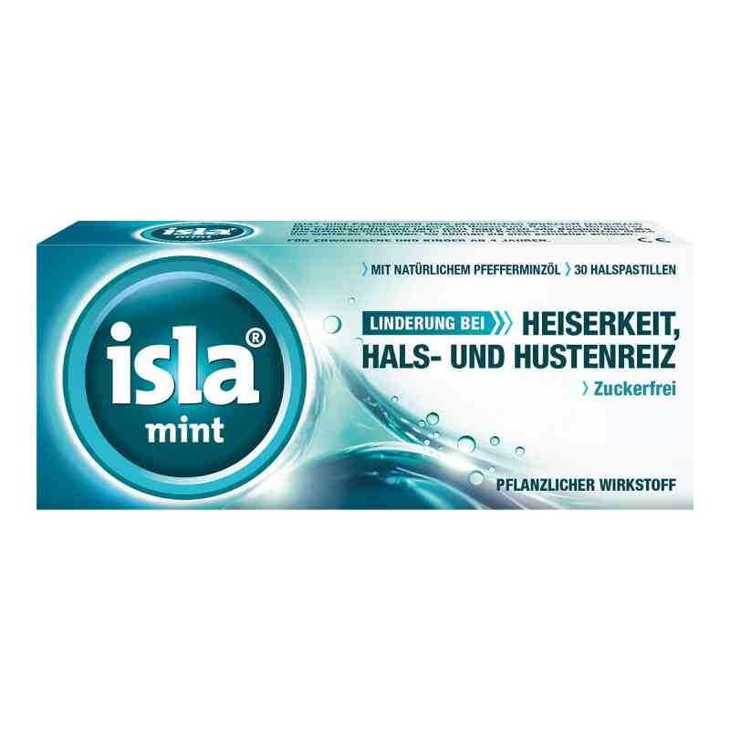Isla Mint Pastillen 30 stk von Engelhard Arzneimittel GmbH & Co PZN 03227098
