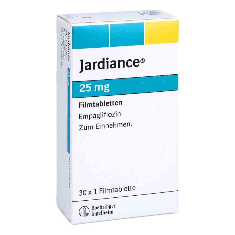 Jardiance 25 mg Filmtabletten 30 stk von Boehringer Ingelheim Pharma GmbH & Co.KG PZN 10262095