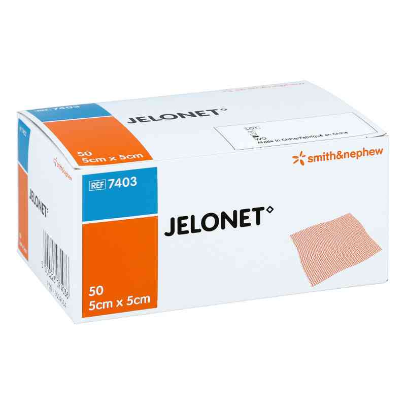 Jelonet Paraffingaze 5x5 cm Peelpack steril 50 stk von Smith & Nephew GmbH PZN 03039534