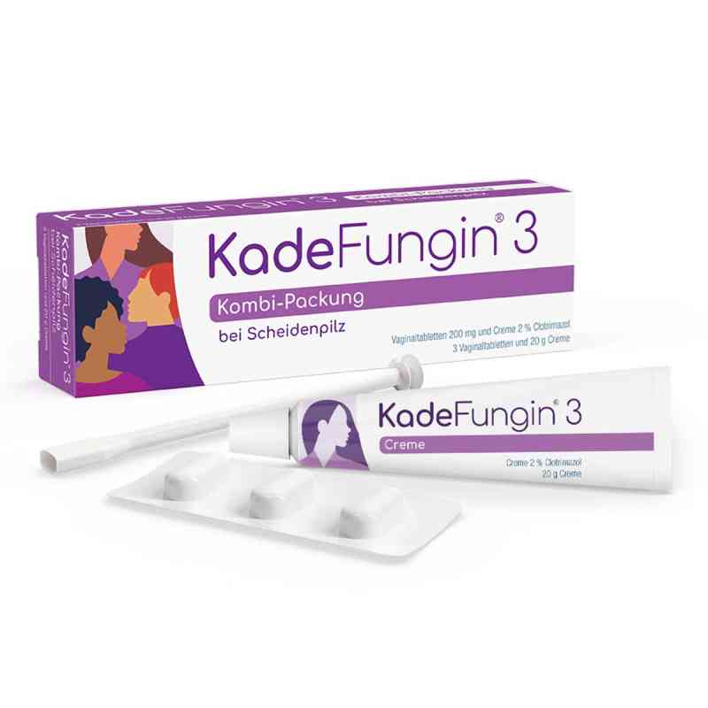 KadeFungin 3 Kombi-Packung bei Scheidenpilz 1 stk von DR. KADE Pharmazeutische Fabrik GmbH PZN 03766139