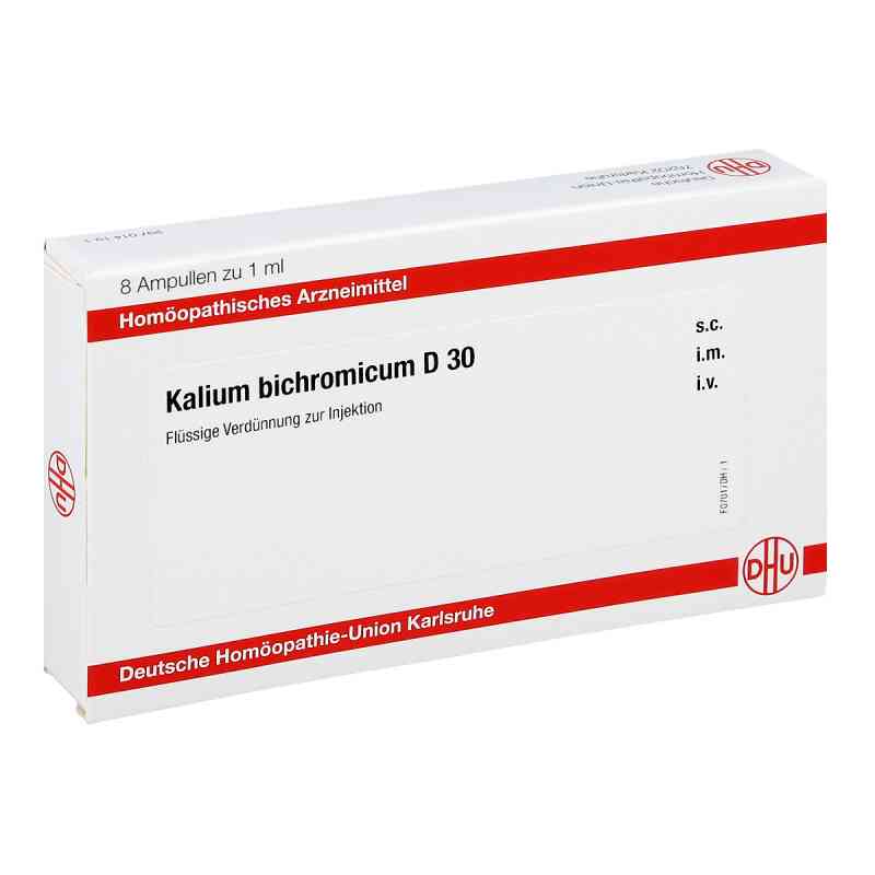 Kalium Bichromicum D30 Ampullen 8X1 ml von DHU-Arzneimittel GmbH & Co. KG PZN 11706654