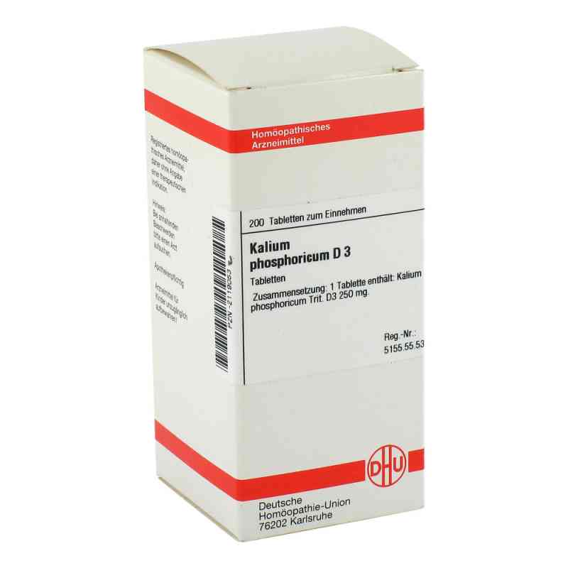 Kalium Phosphoricum D3 Tabletten 200 stk von DHU-Arzneimittel GmbH & Co. KG PZN 02119053