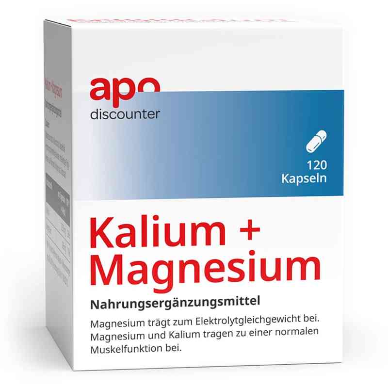 Kalium und Magnesium Aktiv Kapseln von apodiscounter 120 stk von apo.com Group GmbH PZN 17174419