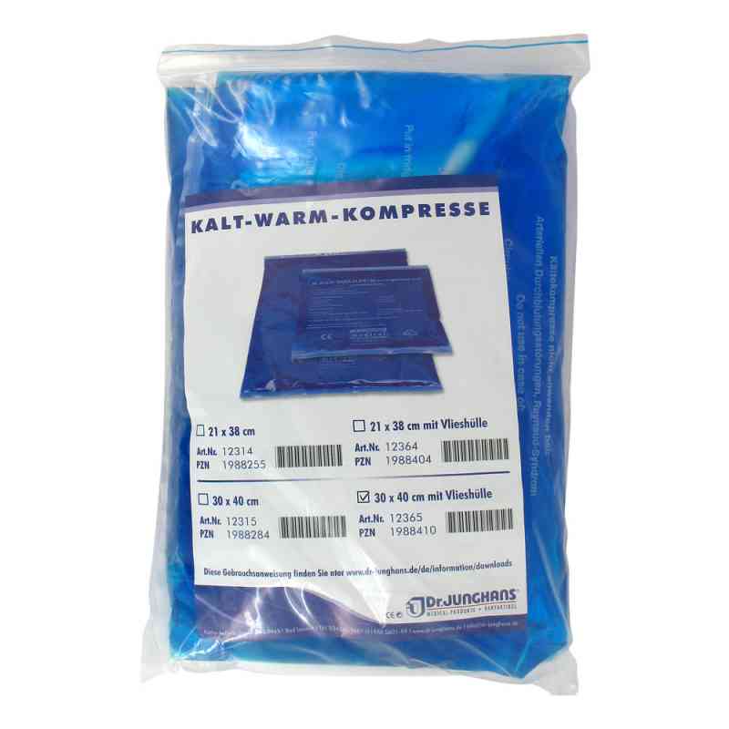 Kalt-warm Kompresse 30x40cm mit Vlieshülle 1 stk von Dr. Junghans Medical GmbH PZN 01988410