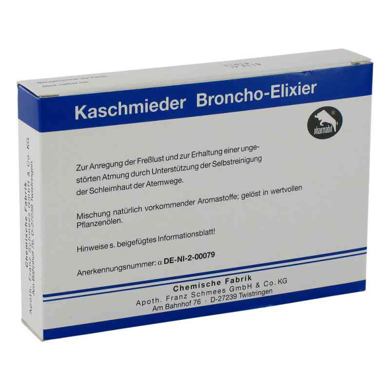 Kaschmieder Broncho Elixier veterinär 6X18 ml von Schmees GmbH PZN 04073042