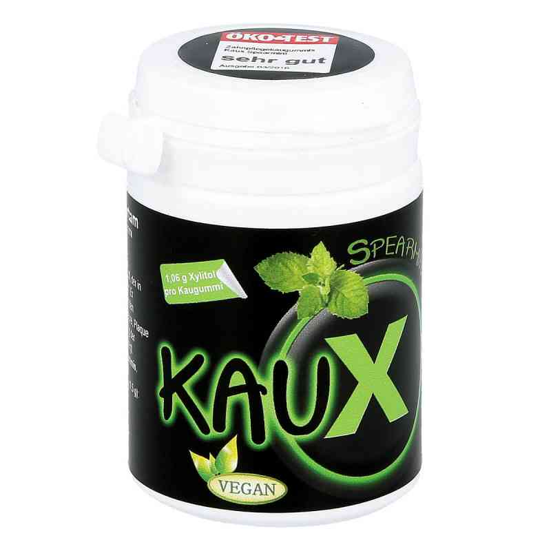 Kaux Zahnpflegekaugummi Spearmint mit Xylitol 40 stk von sz saubere-zaehne GmbH PZN 10260529