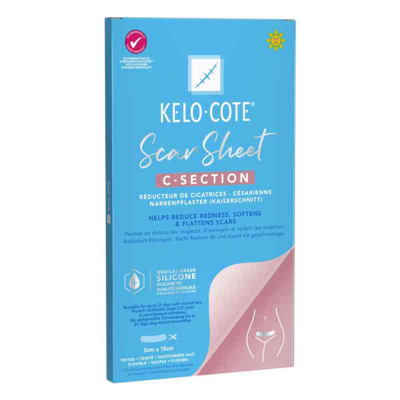 Kelo-Cote Narbenpflaster Kaiserschnitt 1 stk von Alliance Pharmaceuticals GmbH PZN 18359322