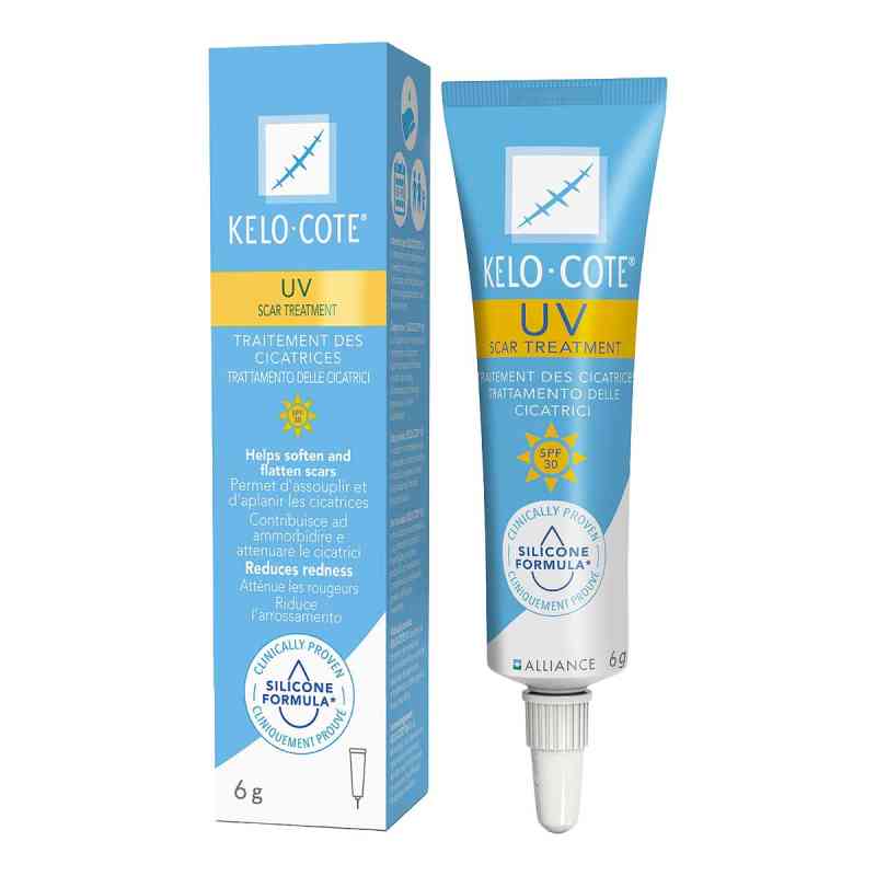 Kelo-Cote Silikon Narbengel UV bis 7 cm 6 g von Alliance Pharmaceuticals GmbH PZN 10402981