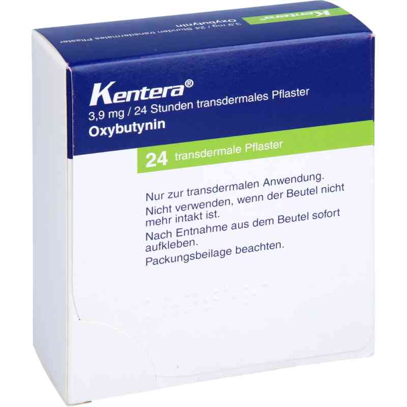Kentera 3,9 mg/24 Stunden transdermale Pflaster 24 stk von axicorp Pharma GmbH PZN 16757544