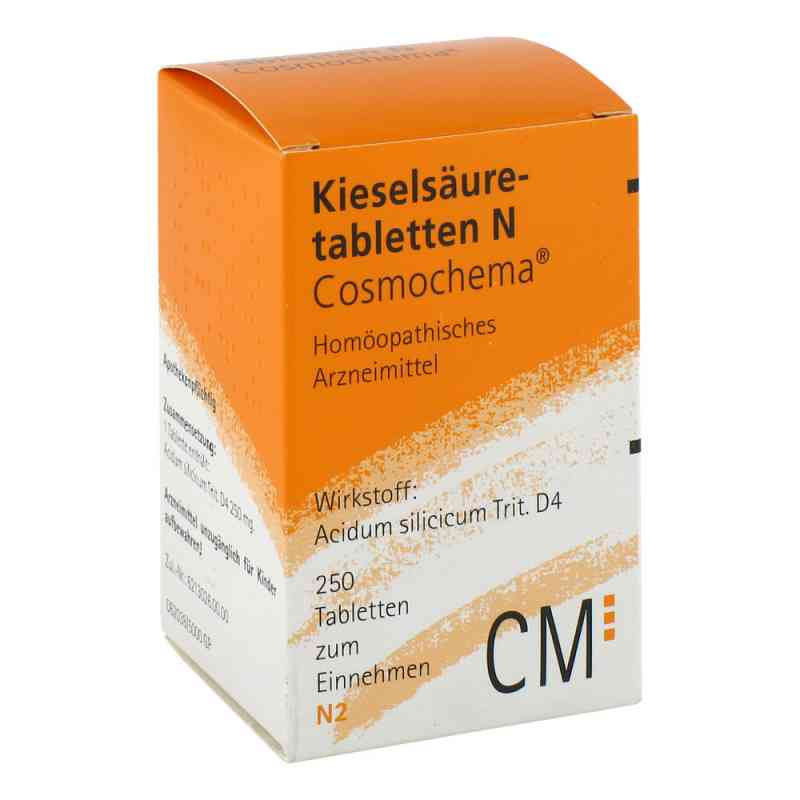 Kieselsäure N Cosmochema Tabletten 250 stk von Biologische Heilmittel Heel GmbH PZN 04400185
