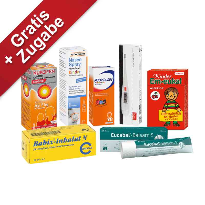 Kinder Erkältungs-Set 7-teilig 1 stk von  PZN 08100601