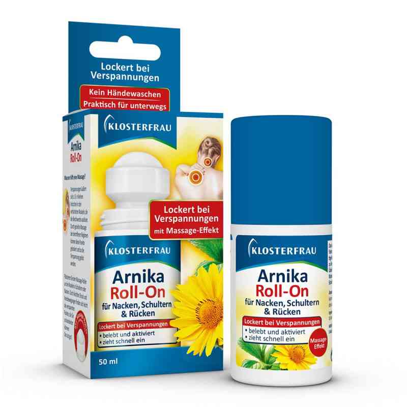 Klosterfrau Arnika Roll-on Rücken Schulter Nacken 50 ml von MCM KLOSTERFRAU Vertr. GmbH PZN 13577250