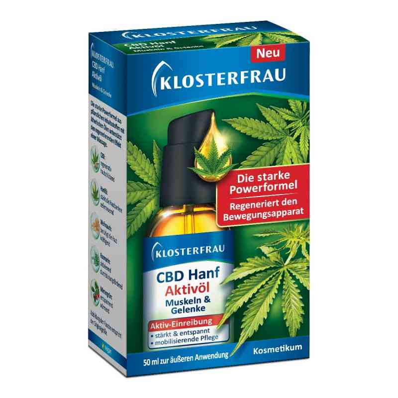 Klosterfrau Cbd Hanf Aktivöl 50 ml von MCM KLOSTERFRAU Vertr. GmbH PZN 17575319