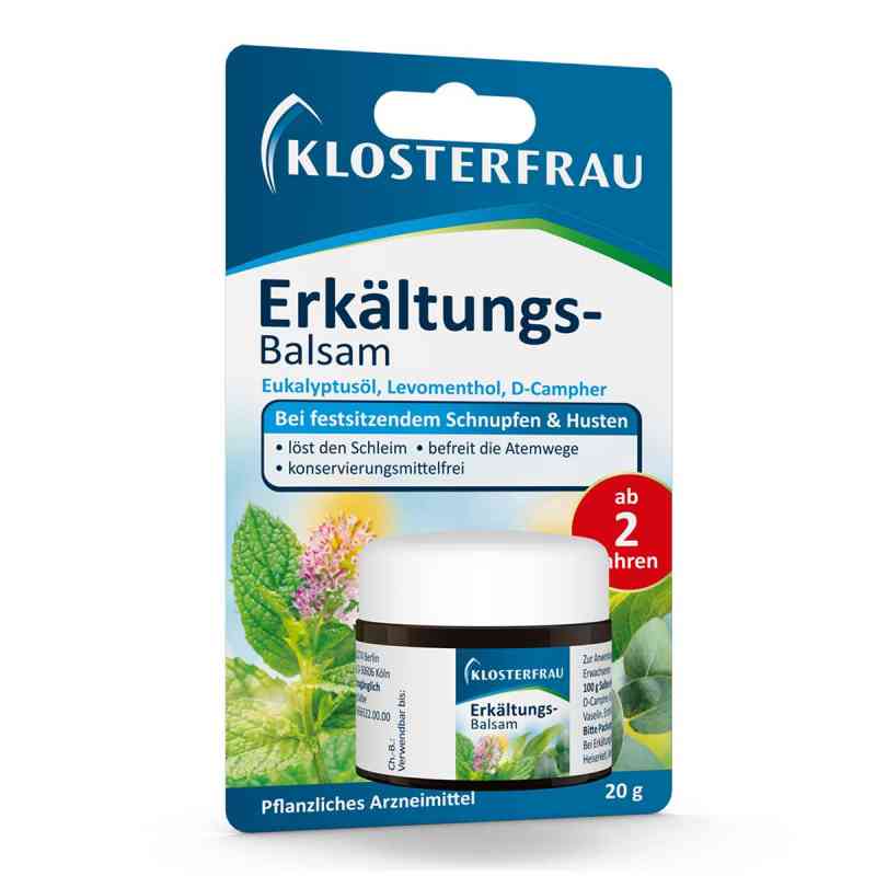 Klosterfrau Erkältungs-Balsam 20 g von MCM KLOSTERFRAU Vertr. GmbH PZN 13505606