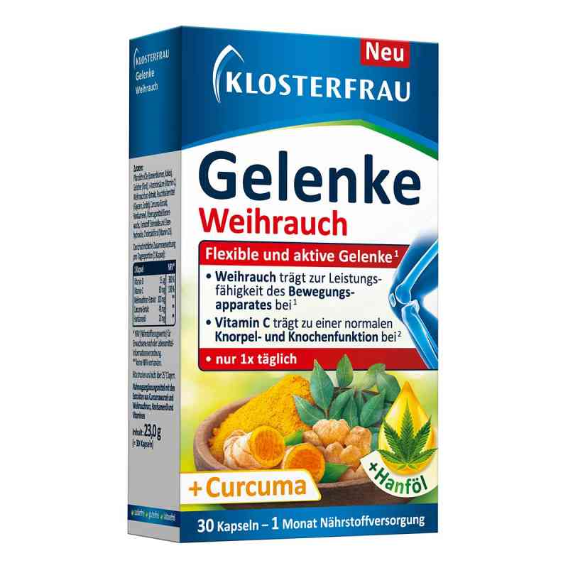 Klosterfrau Gelenke Weihrauch Weichkapseln 30 stk von MCM KLOSTERFRAU Vertr. GmbH PZN 18360874