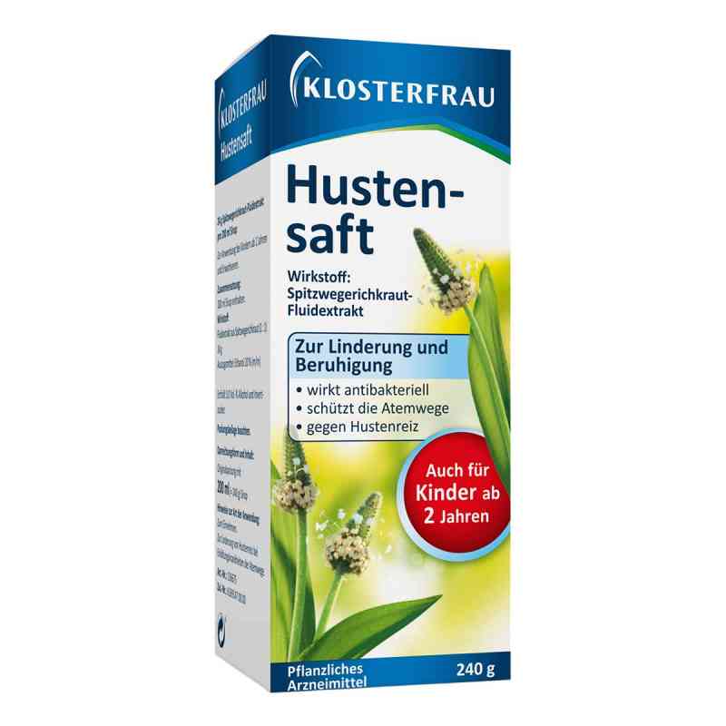 Klosterfrau Hustensaft 240 g von MCM KLOSTERFRAU Vertr. GmbH PZN 13505569