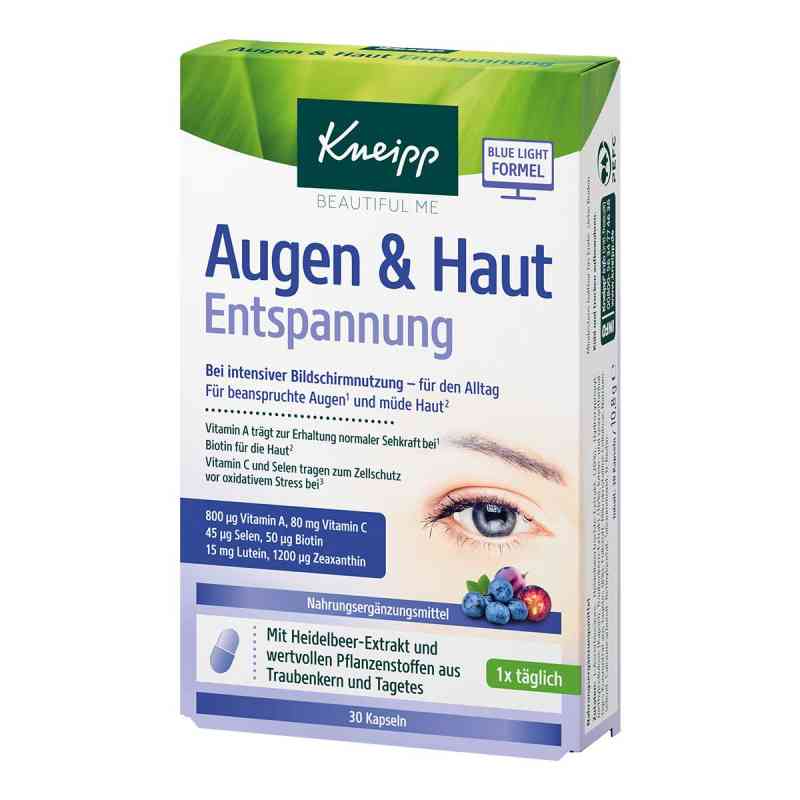 Kneipp Augen & Haut Entspannung Kapseln 30 stk von Kneipp GmbH PZN 17854947