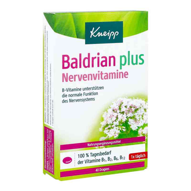 Kneipp Baldrian plus Nervenvitamine Dragees 40 stk von Kneipp GmbH PZN 07798751