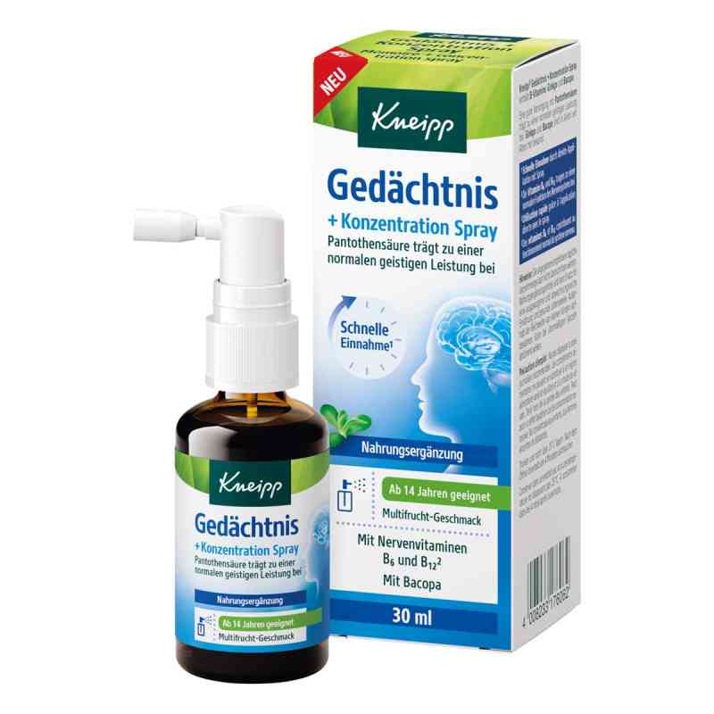 Kneipp Gedächtnis + Konzentration Spray  30 ml von Kneipp GmbH PZN 19303648