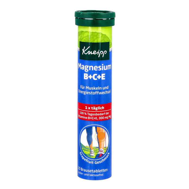 Kneipp Magnesium + Vitamine B+C+E Brausetabletten 20 stk von Kneipp GmbH PZN 02565930