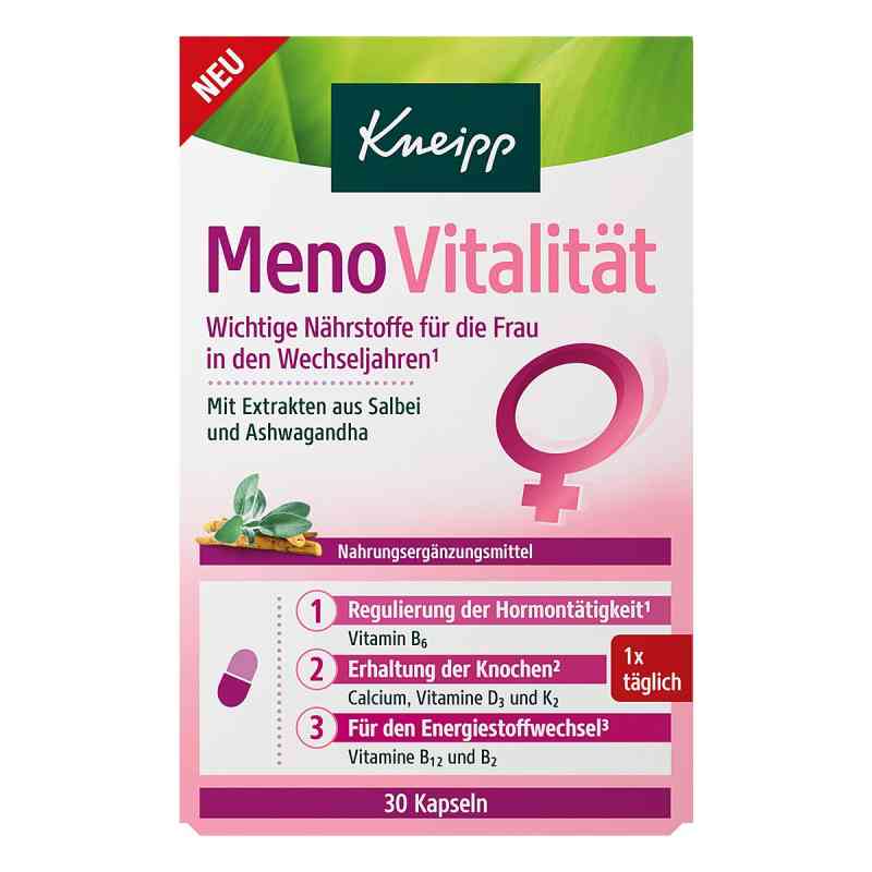 Kneipp Meno Vitalität Kapseln 30 stk von Kneipp GmbH PZN 20143167