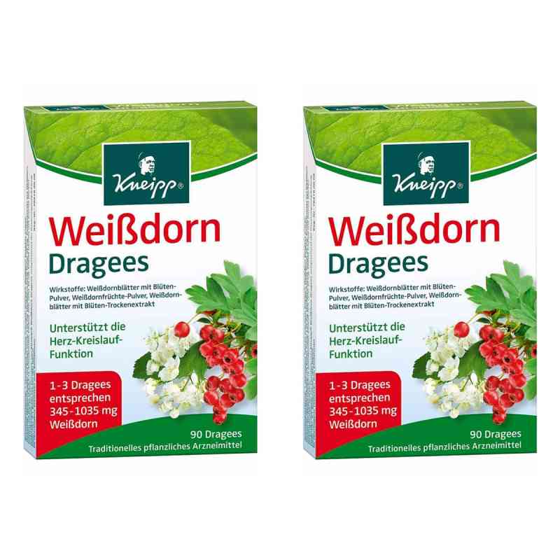 Kneipp Weißdorn Dragees 4x90 stk von Kneipp GmbH PZN 08107334